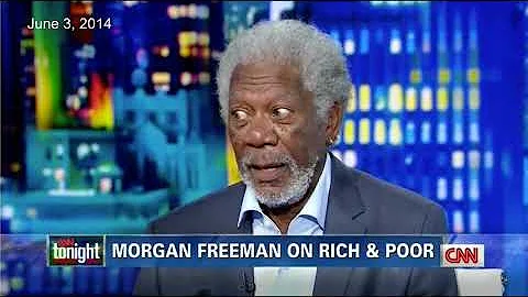 Morgan Freeman Rips Up & Burns CNN Host's Race Card