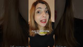 Speak Greek without being afraid of making mistakes