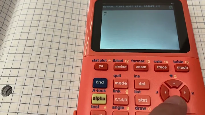 How to do fractions on a TI-84 plus ce python graphing calculator