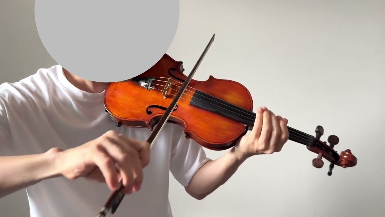 バイオリン試奏 57 (ヴィンテージバイオリンラベル無し #2) Violin