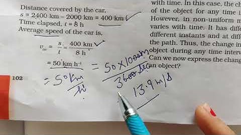 MOTION NCERT CLASS 9 explained CBSE 🤓 //SOLVED EXAMPLE