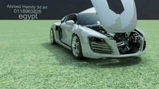 transformer audi r8 demo.wmv