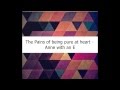 The Pains of being Pure at Heart - Anne with an E. LYRICS.