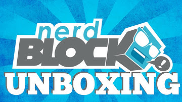 NERD BLOCK UNBOXING | November 2015