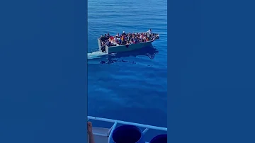 حراقة حصلو في وسط لبحر حنا جات لامارين سلكوهم 