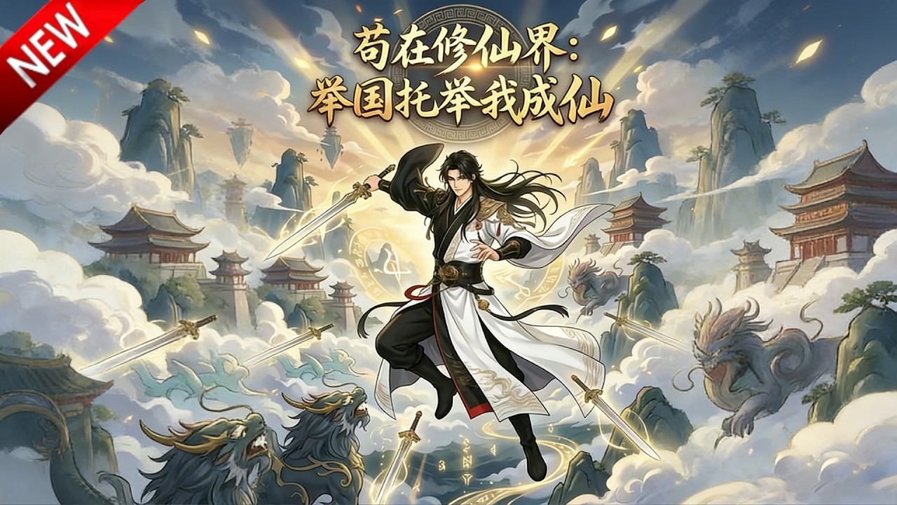 💥【新番上线】穿越成宗门小奴，觉醒双鱼玉佩，借大国之力，修仙一路开挂飞升！《苟在修仙界：举国托举我成仙》全集 Multi SUB #热血 #漫剧 #动漫魔女