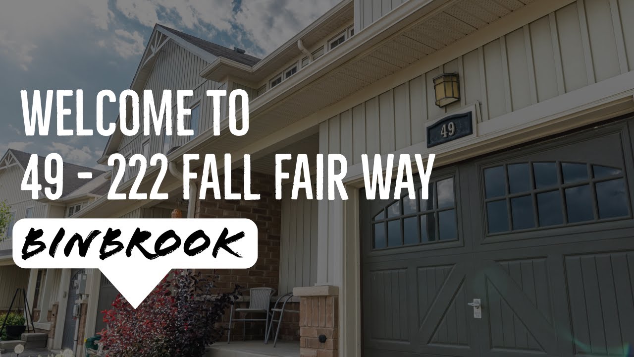 Introducing 49-222 Fall Fair Way Binbrook - The Loft Real Estate