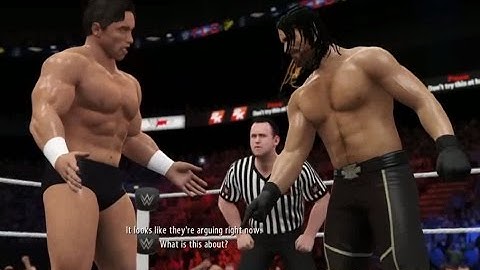 WWE 2K16 Career Terminator Lies Down For Seth Rollins