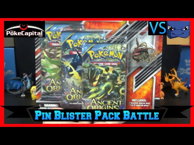 Pokemon Ancient Origins Shiny Mega Rayquaza Pin Pack 