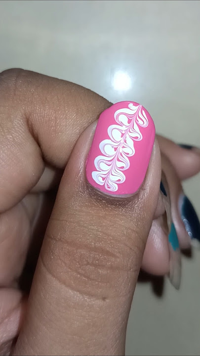 Beautiful pink colour nail art designs for short nails 💅🩷#shorts #nailart #youtubeshorts