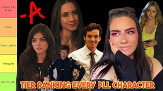 Tier Ranking EVERY PLL Character (i hate most of these people)