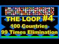 The Loop #4 100 countries 99 times elimination marble race | Marble Factory 2nd