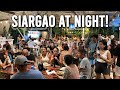 Siargao nightlife  philippines 4k   night scenes  hottest bars  famous restaurants