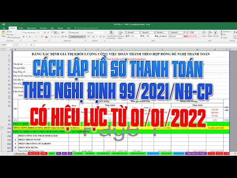 Video Cách lập hồ sơ thanh toán theo Nghị định 99/2021/NĐ-CP... - youtube