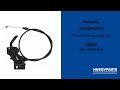 588263901 Power Steering Cable Lhs Husqvarna Genuine OEM Part