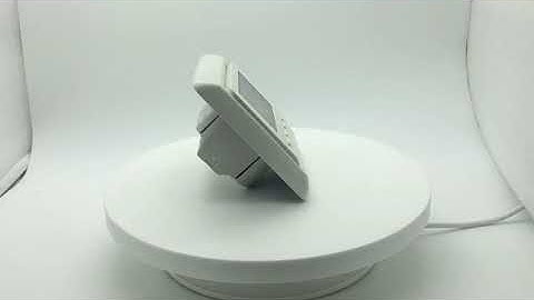 Underfloor Programmable Digital Electric Heating Room Thermostat withFloor Sensor Weekly Programming