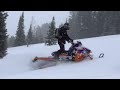 Видео первой поездки на снегоходе Yamaha SR Viper MTX 2015