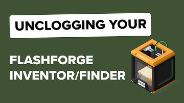 Unclog Flashforge Inventor II or IIS (also works for Finder)