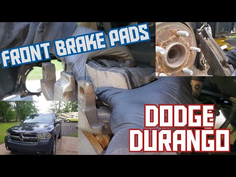How to replace Dodge Durango front brake pads 2011-2022
