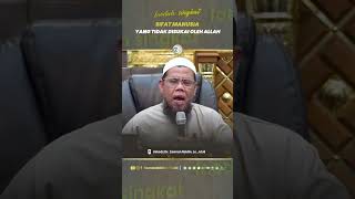 [FAEDAH SINGKAT] SIFAT MANUSIA YANG TIDAK DISUKAI OLEH ALLAH