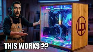 This PC Case Is Made of Wood… And It Actually Works
