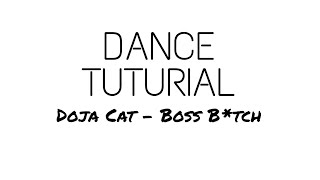 [ Mirrored ] DANCE TUTORIAL : Doja Cat - Boss B*tch/ Minny Park Choreography