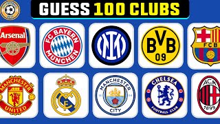 GUESS THE 100 CLUBS IN 3 SECONDS  TFQ QUIZ FOOTBALL 2023 