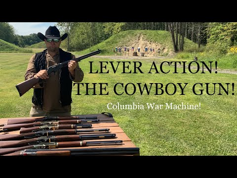 LEVER ACTION THE COWBOY GUN!