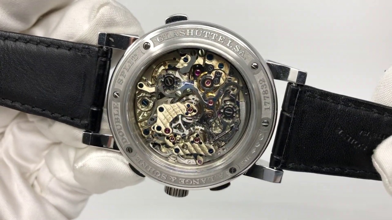 A. Lange & Sohne Double Split Platinum 404.035 (Tour)