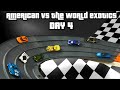 DIECAST CARS RACING TOURNAMENT | AMERICAN VS WORLD EXOTIC CARS 4
