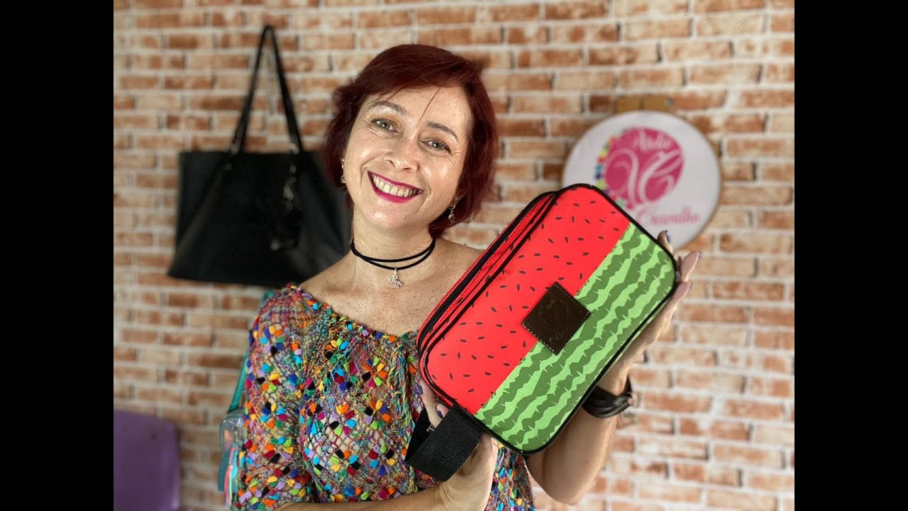 Necessaire dois zíperes