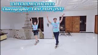 CHA CHA MUCHACHITA||LINE DANCE|| @ernijasintheemeraldld27 ||DEMO BY Mr. ROY (INA) & Mrs.TUSITA (INA)