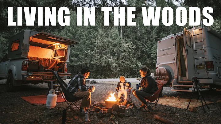 Truck Camping ADVENTURE! (Off-Grid in the woods) thumbnail