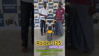 2024 TN60 TVS Raider 125 delivery post cumbum theni tamilnadu secondhand usedbikes preowned Scooters