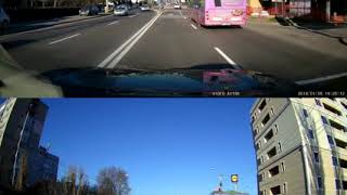 Aptina AR0521 5MP vs Sony IMX291 2MP dashcam day test 2