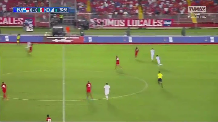 El gol de la Selección de Panamá de Thomas Christiansen vs México