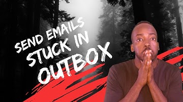 Outlook emails stuck in Outbox how to fix | Outlook Messages STUCK in OUTBOX