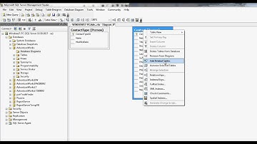 SQL Server Database Diagram in SQL Management Studio