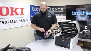 Brother MFC 9340 | Onyx Imaging | Tulsa Printer Repair | Replace & Reset Drum