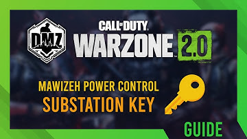 Mawizeh Power Control Substation Key | Location Guide | DMZ Guide | Simple
