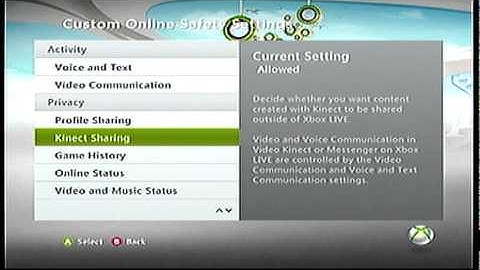 Privacy settings tutorial for xbox 360; including how to block friend