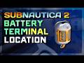 Subnautica 2 Battery Terminal Blueprint Location Guide ⚡ How to Recharge Tool Batteries