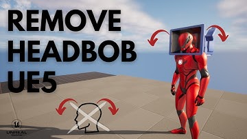 Remove Head Bobbing in 5 minutes | Unreal Engine 5 Tutorial | First Person - FPV