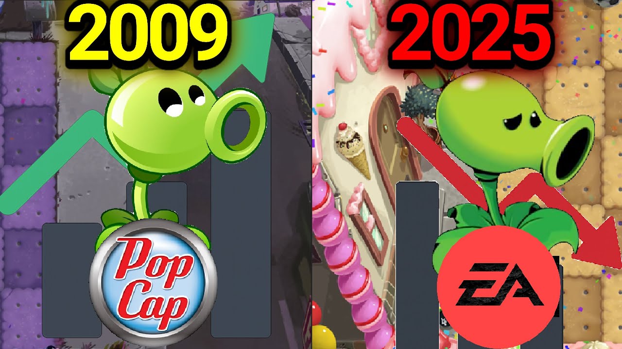 القصة الكاملة للعبة النباتات ضد الزومبي 1|plants vs zombies 