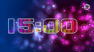 Countdown Timer 15 min - 15 Minute Timer with music - Countdown 15 minutes - Conto alla rovescia