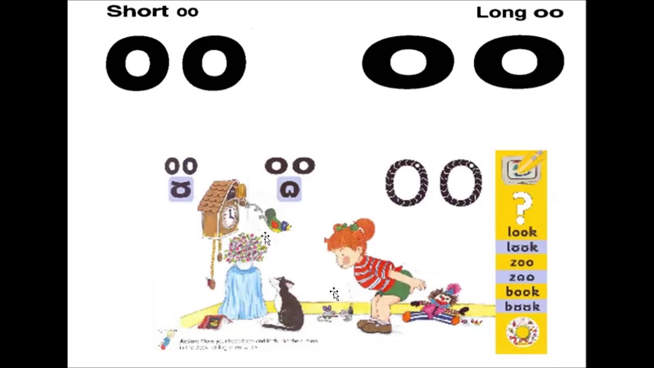 Reading lesson Jolly Phonics group 5 YouTube