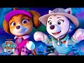 PAW Patrol Build a Campfire in the Snow! ❄️ w/ Skye, Everest, & Liberty | Shimmer and Shine