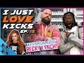 BECKY LYNCH and KOFI KINGSTON check out CUSTOM MACHE SNEAKERS! - I Just Love Kicks #15