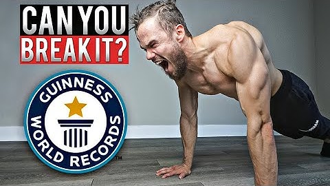 Most Push Ups In 30 Seconds WORLD RECORD (PERFECT FORM)