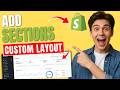 How to Add Sections to Shopify Pages (Layout Guide 2026)